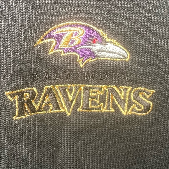 Vintage Baltimore Ravens NFL Embroidered Sweater Vest men’s XL Haley - Picture 2 of 4